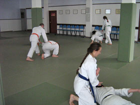 Тренировка в айкидо ёсинкан